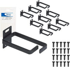 ICC 1.70” Metal Cable Management Ring, Vertical, Rack or Wall Mount, Pack of 10 – Cable Organizer for Structured Cabling and Racks