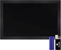 HBCY Creations Rustic Black Magnetic Wall Chalkboard, Extra Large Size 24" x 36", Framed Decorative Chalkboard - Great for Kitchen Decor, Weddings, Restaurant Menus and More! (24" x 36")