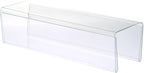 Source One Deluxe Clear Acrylic Cubicle Name Plate (2 Inch Hook, Name Plate Double Sided)