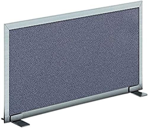 OBEX Acoustical Free Standing Privacy Screen, Cubicle Accessories Desk Privacy Panel, Desk Dividers for Office, Office Furniture Partitions Portable Sound Proof Dividers, 18" x 66", Twilight