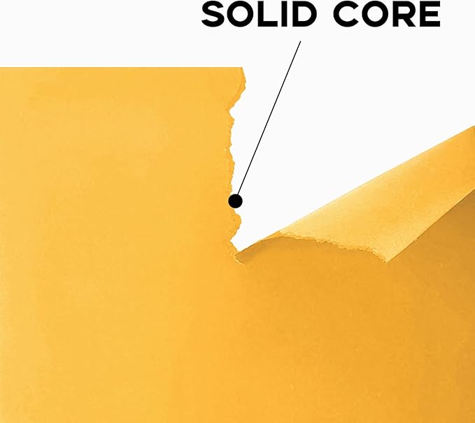 50 Pack Yellow Cardstock 8.5 x 11 65lb Paper, Goefun Yellow Card Stock Printer Paper for Invitations, Menus, Wedding, DIY Cards
