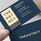 200Pcs Custom Business Cards Add Photo/LOGO/Text Personalized Business Cards for Small Business 300gsm Matte Paper Front & Back Sides Printed 3.5" x 2"