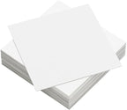 Reskid White Cardstock Thick Paper - Blank Heavy Weight 110 lb Cover Card Stock - 100 Pack (12x12, Inches)