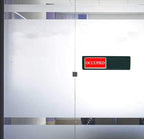 Vacant Occupied Sign, Vacant Occupied Door Sign for Home Bathroom Office Restroom Conference, Privacy Door Indicator Tells Whether Room In Use or Available, 7'' x 2'' - Silver