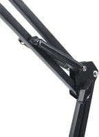 Fufiea Floor Stand for Tablet & Phone, 63" Heavy-Duty Carbon Steel Stand with 360° Rotation, Knob-Locking Stable Base for iPad, Monitor, Video Calls, Home Office & Bedroom (Black)
