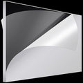 Roowest 1 Pcs 24 x 36 Inch, 1/2 Inch Thick Clear Acrylic Sheets Transparent Plastic Panels Sheets Cut to Size Cast Acrylic Board Panel with Protective Film for Craft DIY Project Sign Frame