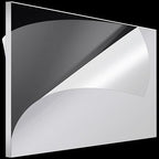 Roowest 1 Pcs 24 x 36 Inch, 1/2 Inch Thick Clear Acrylic Sheets Transparent Plastic Panels Sheets Cut to Size Cast Acrylic Board Panel with Protective Film for Craft DIY Project Sign Frame