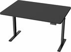 VIVO Electric 48 x 30 in Standing Desk, Memory Height Adjustment, 1B Series, Holds 220 lbs, One-Piece Black Top, Black Frame, DESK-KIT-1B5B
