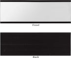 Realth C Channel Magnetic Label Holders 70 Pack 1'' x 2'' with Paper Inserts and Clear Plastic Protectors, Magnetic Data Card Holders File Cabinet Labels for Metal Racks and Shelves