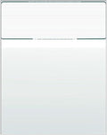 Compuchecks Check on Top Blank Check Paper - 2500 Pack, Quick-Books & Laser Printer Compatible - Security Business Checks with Voucher - 8.5" x 11" Green Pinstripe