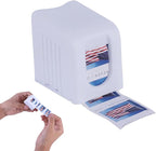 Postage Stamp Dispenser for Roll of 100 Stamps,Stamp Roll Holder for US Forever Stamps,Stamps Dispenser for Desk Table Organizer Home Office Supplies