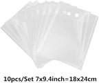 20Pcs/set Large Size Dies & Stamp Storage Bags and Soft Rubber Magnetic Sheets for Die Cuts Resealable Magic Sticker Storage Pockets Organize Envelop Pockets Magnetic Sheets for Collets Cutting Dies