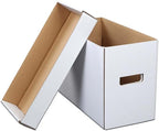 ANDPLAY 3 PCS Comic Book Storage Comic Book Box Holds 150-175 Comics Collapsible and Stackable Comic Short Box Moistureproof Comic Box Stackable Archival Cardboard