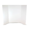 Flipside Products 36” x 48” Foam Project Boards for Presentations, Science Fair, School Projects, Event Displays and Trifold Picture Board - White - 24 Pack