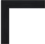 Amanti Art Black Framed Magnetic Board 25x37 Large Vision Board for use with Magnets, 100% Metal Sheet to Display Items as Office Decor or for Home Organization in mudroom, Kitchen or Kids Room