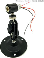 Laser Positioning Bracket Laser Module Fixing Bracket 360-degree Adjustable Positioning Bracket 12mm (12mm-2packs)