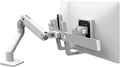 Ergotron – HX Dual Monitor Arm, VESA Desk Mount – for 2 Monitors Up to 32 Inches, 5 to 17.5 lbs Each – White