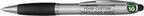 DISCOUNT PROMOS Custom Stylus Ballpoint Pens Set of 10, Personalized Bulk Pack - Black Ink, Great for Office, School, Business, Tradeshows, Events - Black