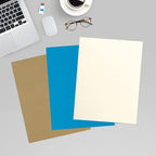 LUXPaper 8.5" x 11" Cardstock | Letter Size | Champagne Metallic | 105lb. Cover (192lb. Text) | 50 Qty.
