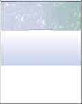 Compuchecks Check on Top Blank Check Paper - 2500 Pack, Quick-Books & Laser Printer Compatible - Security Business Checks with Voucher - 8.5" x 11" Blue/Green Prismatic