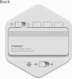 mooas Multi-Hexagon Clock Cube Timer, Digital Clock Time Timer, Pomodoro Timers, Backlit Display 12/24H Mode Count up & Countdown, Rotating Various time presets ideal for Classroom Gym Kitchen (White)