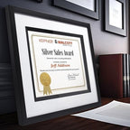 PaperDirect Foil Elegance Specialty Certificates, 50 Sheets of 38lb White Paper, 8½" x 11", Double Purple Foil Border, Perfect for Awards, Students, Employees, Volunteers, Course Completion, Diplomas
