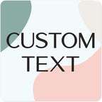 Custom Sign, Custom Street Sign, 11 Font Colors, 13 Font Styles, 4 Hole Options, 22 Sizes, 24x24 Inches, Rust Free DiBound, Fade Resistant, Made in USA by My Sign Center (Minimalist)