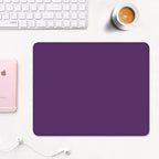 Auhoahsil Mouse Pad, 12 x 10 Inch Square Mousepad, 3mm Thick Rubber Mouse Mat with Pretty Design, Premium-Textured Non-Slip for Gaming Work Office Wireless Mouse Men Women, Dark Purple