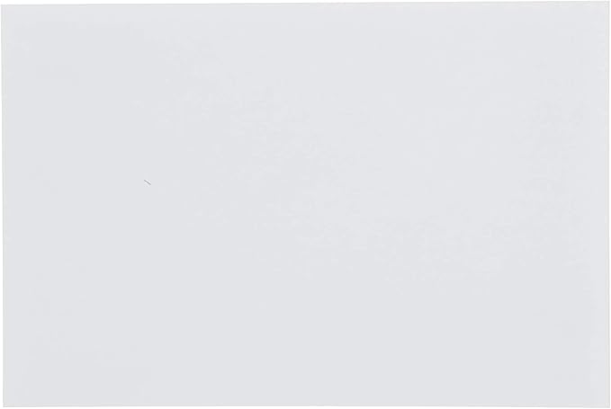Amazon Basics Blank Index Cards, White, 4" x 6", 1000 Count (Pack of 2)