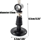 Laser Module Mount Bracket with Cooling Function - 360-Degree Adjustable Positioning - 4 Pack (12mm)