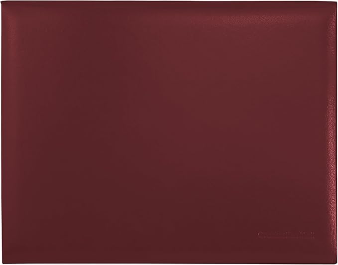 GraduationMall 8.5"x11" Smooth Padded Diploma Cover Certificate Holder Maroon,12-Packs