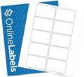3 x 2 Rectangle Labels - Permanent, White Matte - Wax Melt, Soap, Address Labels - Pack of 5,000 Labels, 500 Sheets - Inkjet/Laser Printers - Online Labels