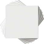 Reskid White Cardstock Thick Paper - Blank Heavy Weight 110 lb Cover Card Stock - 100 Pack (12x12, Inches)