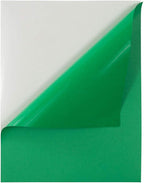 JAM PAPER Full Sheet Shipping Labels - Printable Sticker Paper - 8 1/2 x 11 - Green - 10 Full Pages/Pack