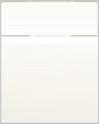 Compuchecks Check on Top Blank Check Paper - 250 Pack, Quick-Books & Laser Printer Compatible - Security Business Checks with Voucher - 8.5" x 11" Gold Pinstripe