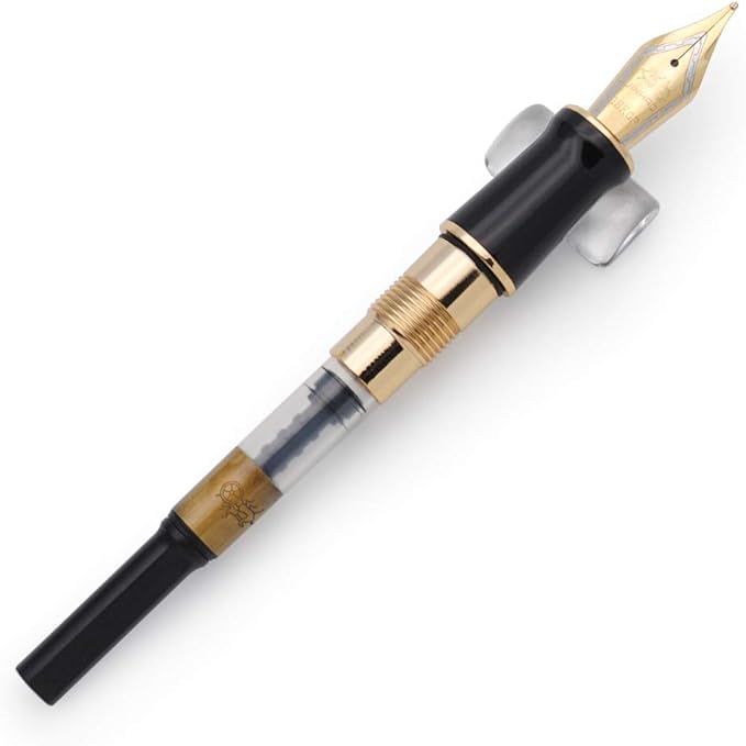 JINHAO 100 Fountain Pen with Ink Converter (Medium Nib 0.7mm, Sakura Pink)