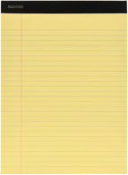 Mintra Office Legal Pads, ((Basic 6pk - (Pastel Version #2), 8.5in x 11in, Wide Ruled))