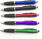 HEYZARDA Personalized Pens with Name Text Icon Logo Engraved for Business Office Custom Ballpoint Pen 50 100 Pcs Optional, Black