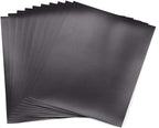 10 Pack 9.3x6.85inch Large Size Magnet Sheets for Dies Storage Magnetic Sheets for Crafts Non Adhesive for Metal Cutting Dies Storage Orangize Crafts Tool ScrapbookingFlexible Placement 0.5mmThickness