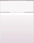 Compuchecks Top Blank Check Paper - 1000 Pack, Quick-Books & Laser Printer Compatible - Security Business Checks with Voucher - 8.5" x 11" Burgundy Pinstripe