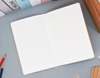 24 Pack A5 Kraft Notebook Journals for Writing 8.3x5.5 Inches Size College Ruled Subject Notebooks 60 Pages with Lined Paper Students and Office Notebook