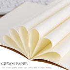 30 Pack A5 Blank Journal Notebook for Travelers, Student Gifts Office and School Supplies, Writing Journal Sketchbook Subject Notebooks Travel Journals Bulk, Kraft Paper, 80 Pages, 40 Sheets, 8.3x5.5