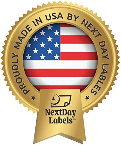 8-1/2 x 11" Neon Color High Light Fluorescent Labels for Laser & Inkjet Printer (Orange Fluorescent, 1.66" Round - 24 Per Page | 2400 Labels)