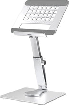 GuaziV 360° Adjustable Tablet Stand - Ergonomic Foldable Holder for iPad 10.2-12.9”, Kindle, Phones 4-13”, Anti-Slip Desktop Mount for Work, Cooking, Gaming & Reading