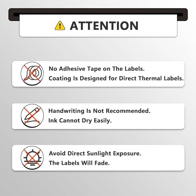 BETCKEY - Compatible DYMO 1744907 (4" x 6") Shipping Labels, Perforated, Compatible with DYMO Labelwriter 4XL Rollo & Zebra, NOT Fit 5XL [10 Rolls/2200 Labels]