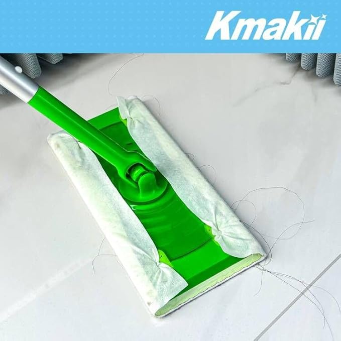 KMAKII Microfiber Dusting Cloths, Diamond Pattern, Disposable Cleaning Cloths for Floor, Furniture, Glass, Electronics, High Absorbency, Sheets, 8.7×11.8 inches (180)