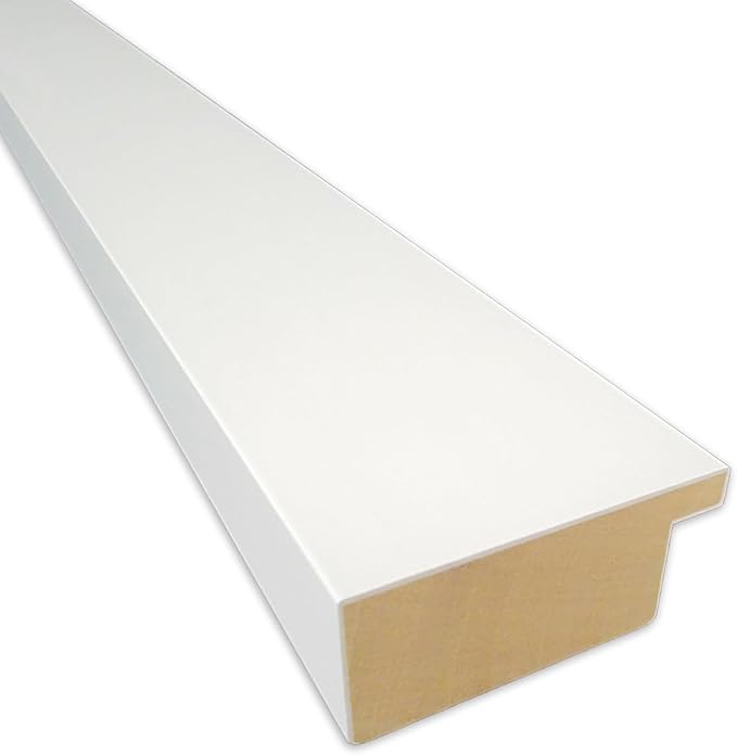 Amanti Art Natural Cork Board for Wall, 17x33 Vision Board with White Frame, Medium Corkboard Office Decor for Home Organization, Casual Corkboard Pinboard to Display Items for Home Organization in