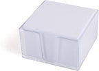 Mintra Office Memo Pads (1pk, Memo Cube - White)