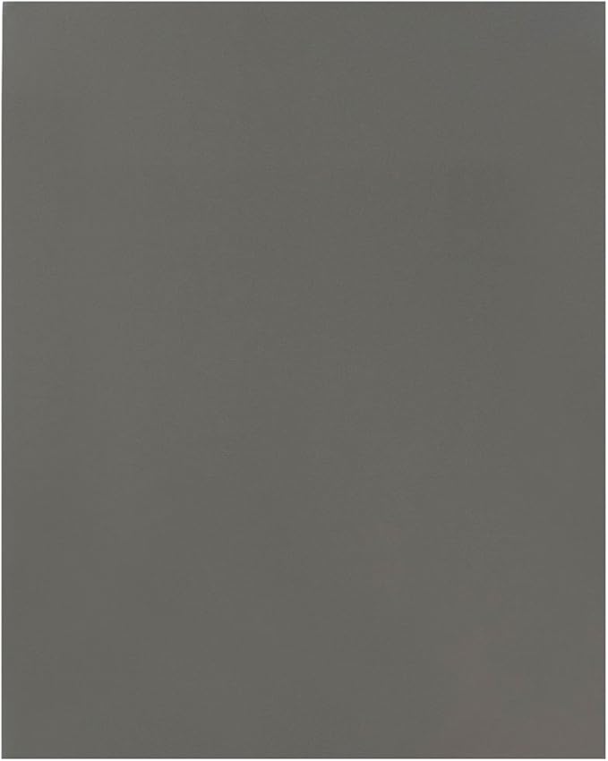 JAM PAPER Laminated Two Pocket Glossy School Folders - Letter Size - High Gloss Grey - Bulk 25/Pack