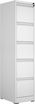 OPTYMIRA Metal File Cabinet with Drawer Heavy Duty Locking File Cabinets Home Office Steel Filing Cabinet Vertical File Cabinets for Legal/Letter Size File,Assembly Required
